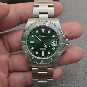 Green Dial Men's Automatic Watch